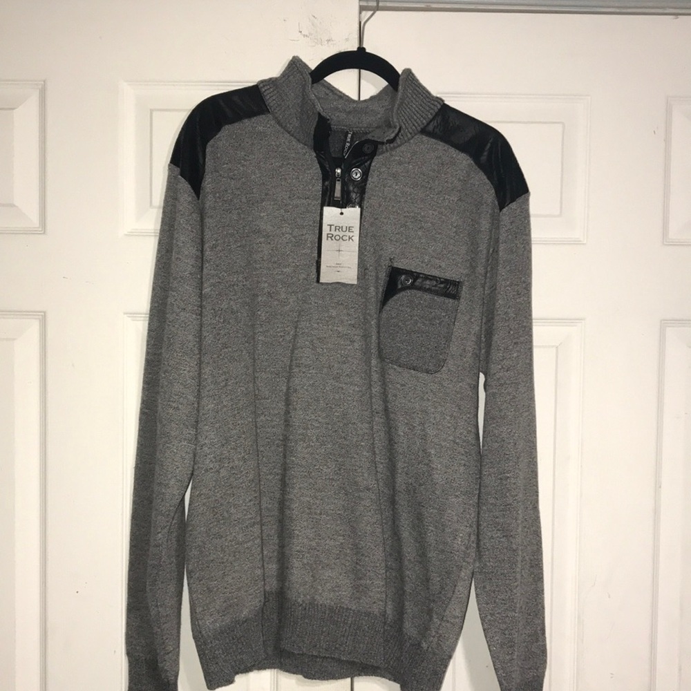 NWT Men’s True Rock Embellished Sweater